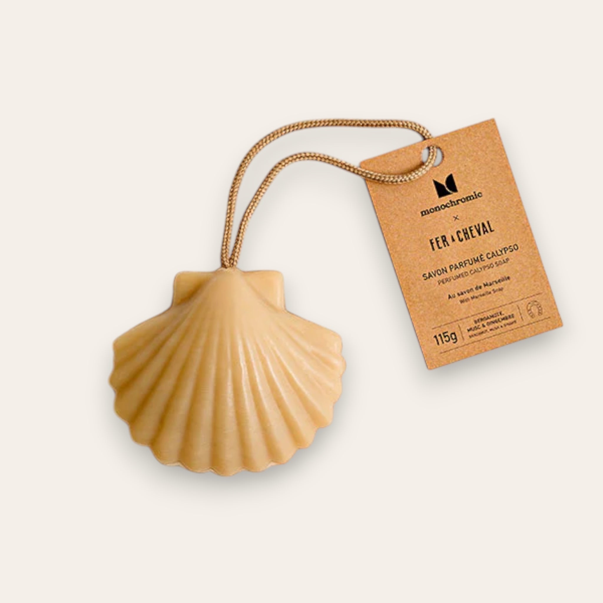 SAVON COQUILLE À CORDE - Calypso