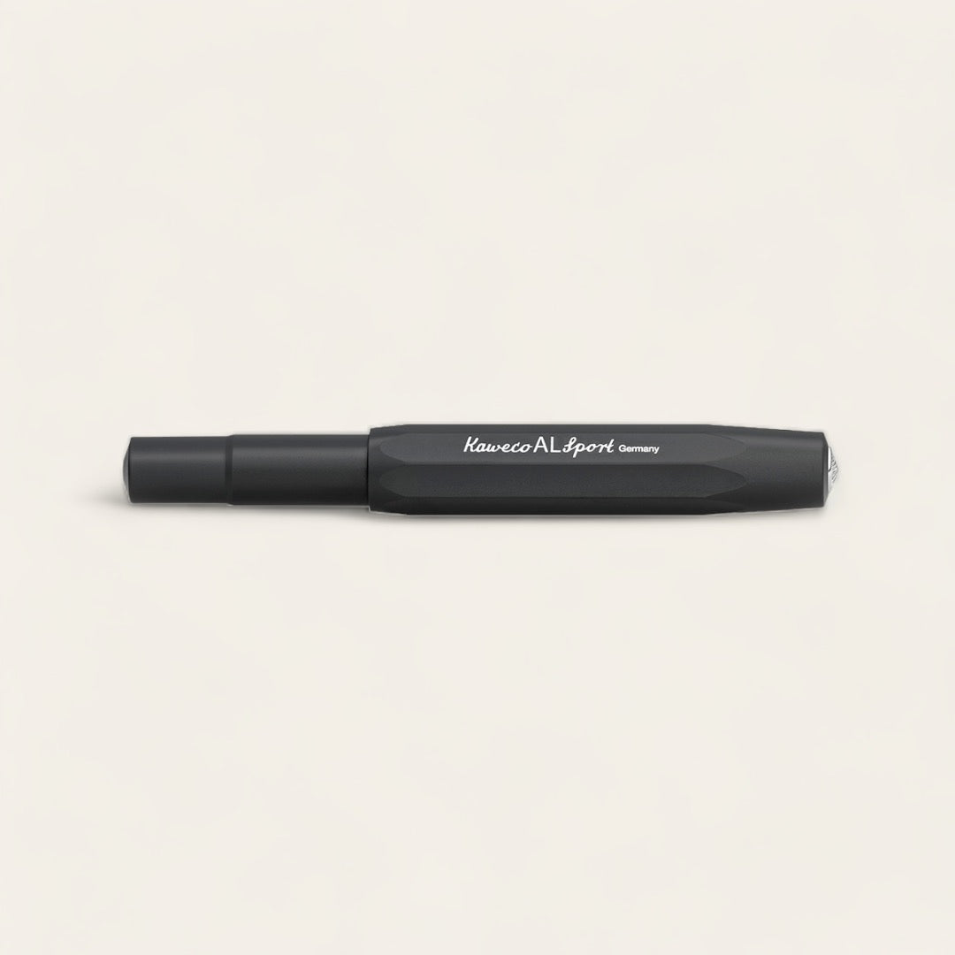 STYLO PLUME MÉTAL AL SPORT - Noir