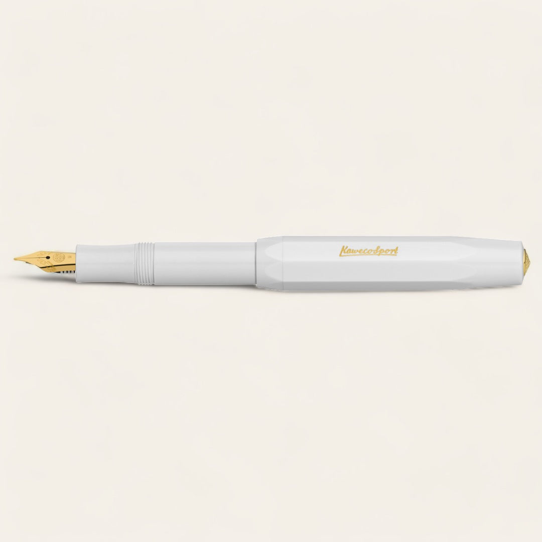 STYLO PLUME CLASSIC SPORT - Blanc