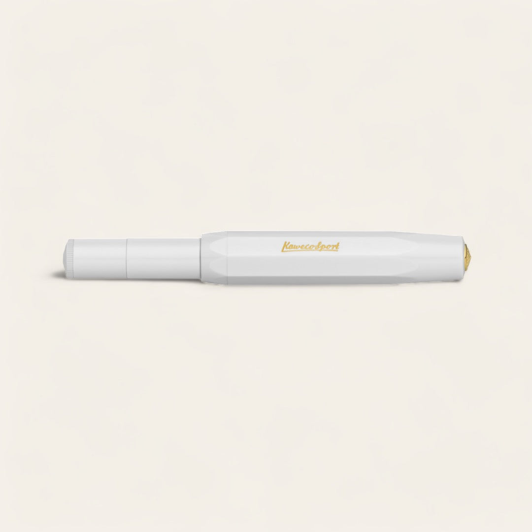 STYLO PLUME CLASSIC SPORT - Blanc