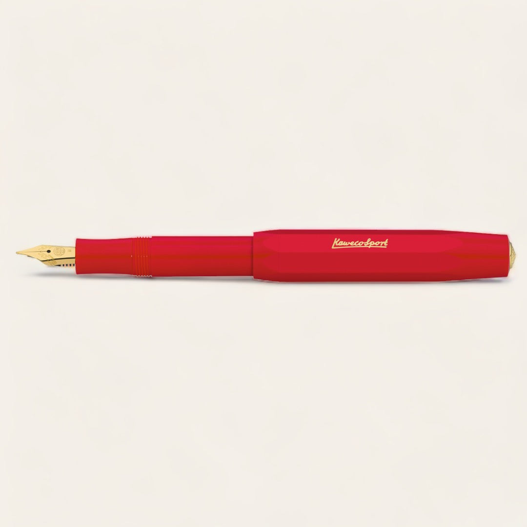 STYLO PLUME CLASSIC SPORT - Rouge