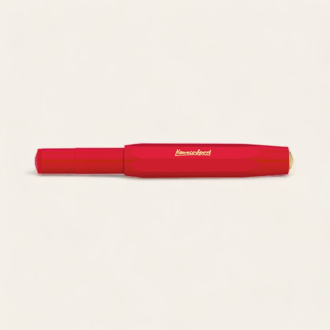 STYLO PLUME CLASSIC SPORT - Rouge