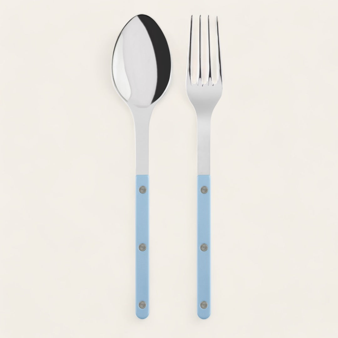COUVERTS DE SERVICE - Bleu pastel