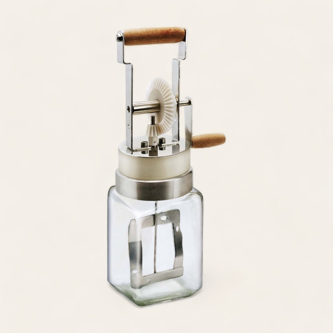 BARATTE À BEURRE MÉNAGER - Verre et inox