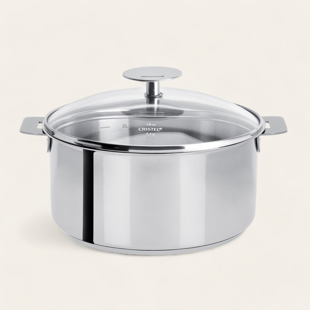 SÉRIE DE 3 COUVERCLE INOX - Platine