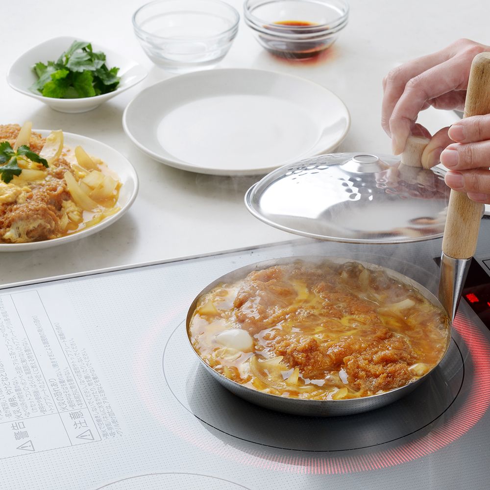POÊLE JAPONAISE OYAKO NABE YUKIHIRA - Inox martelé