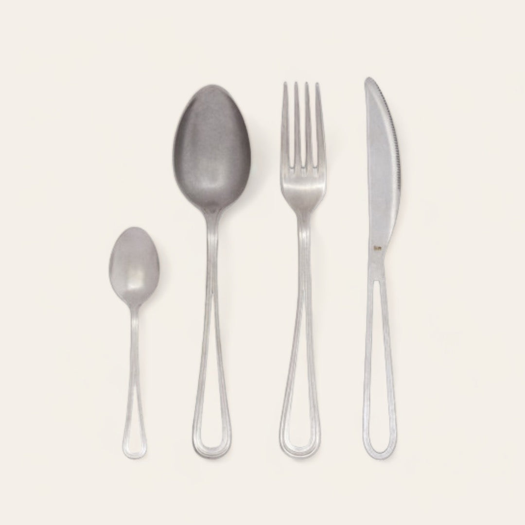 FOURCHETTE INOX BROSSÉ - Dem