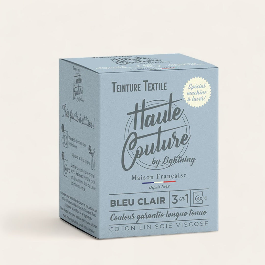 TEINTURE TEXTILE - Bleu clair