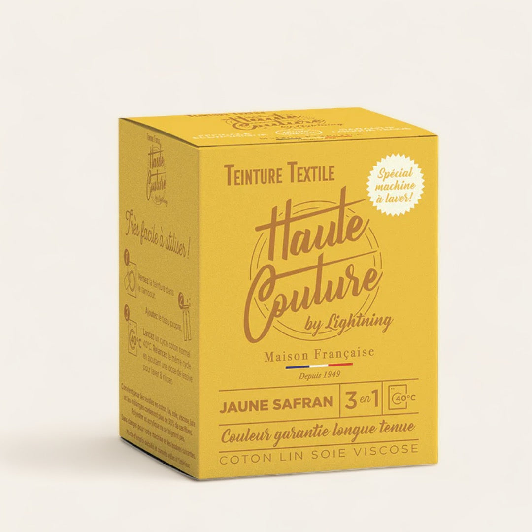 TEINTURE TEXTILE - Jaune safran