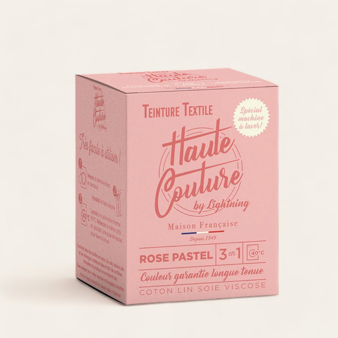TEINTURE TEXTILE - Rose pastel