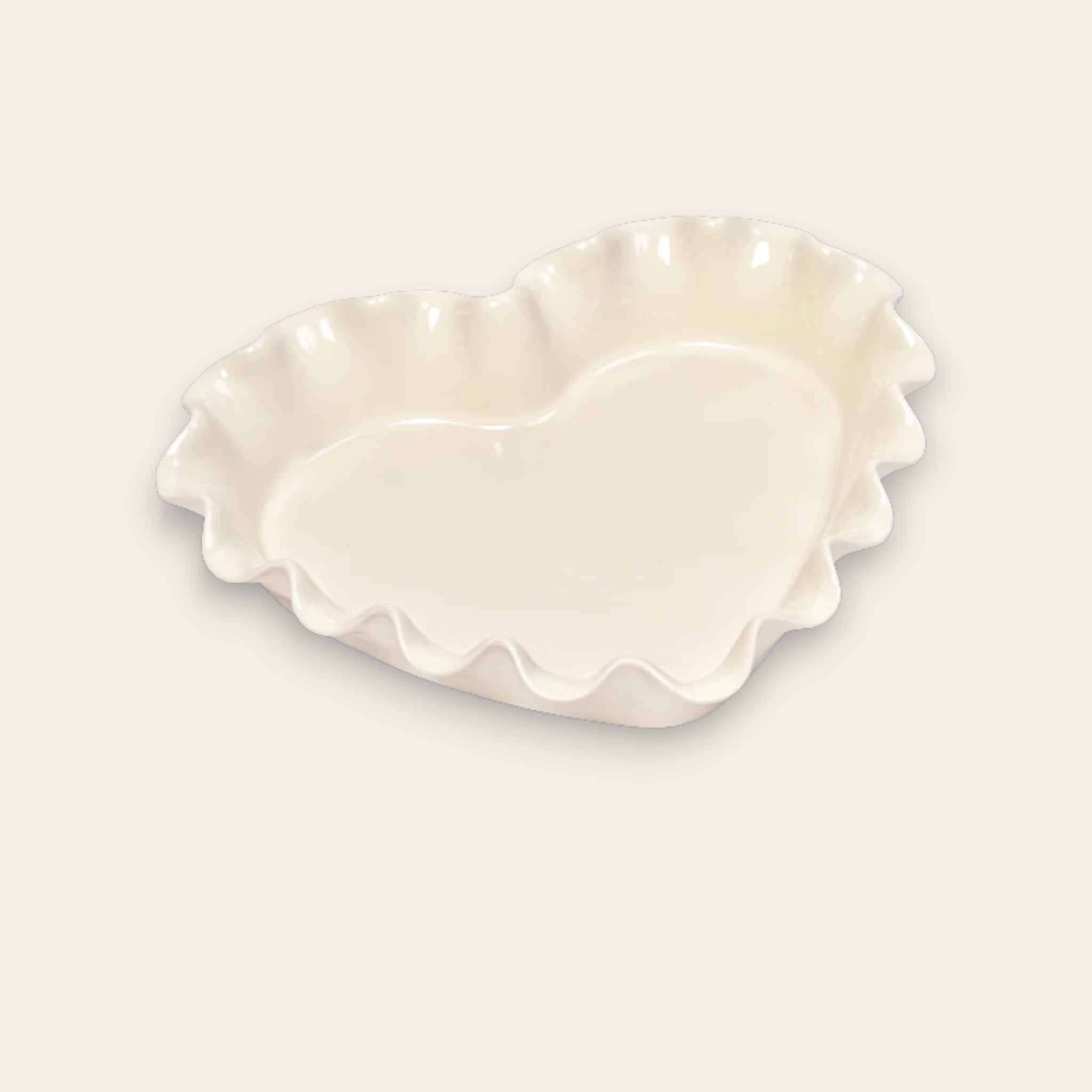 MOULE COEUR COROLLE - Coloris Argile
