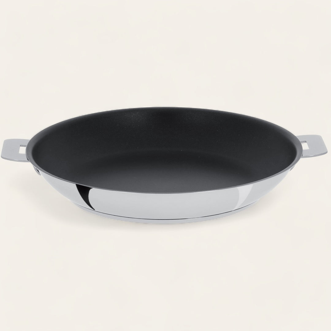 POÊLE INOX ANTI ADHÉSIF - Mutine Amovible