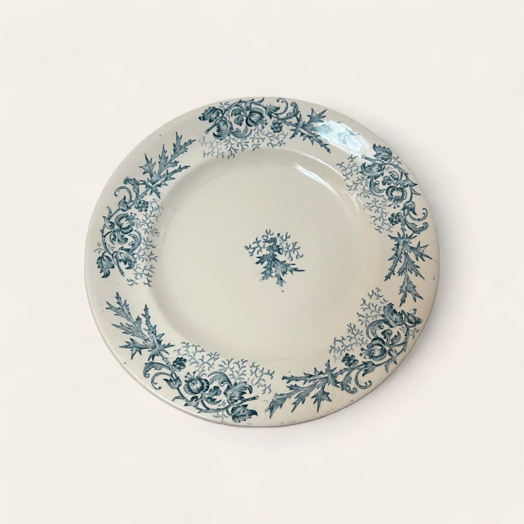 ASSIETTE PLATE VINTAGE - Terre de fer