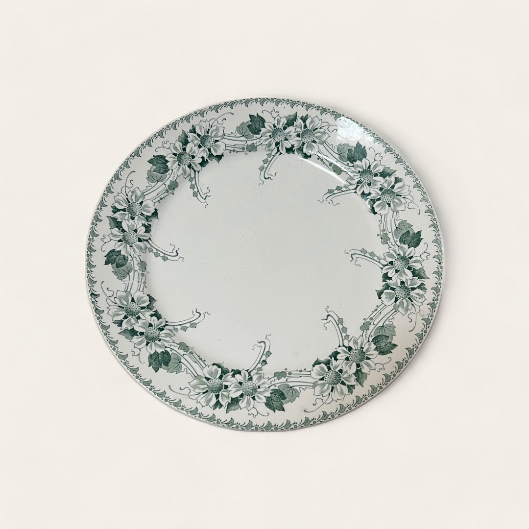 ASSIETTE PLATE VINTAGE - Terre de fer