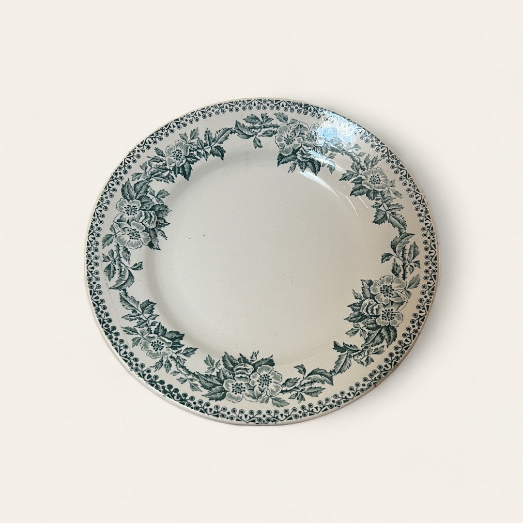 ASSIETTE PLATE VINTAGE - Terre de fer