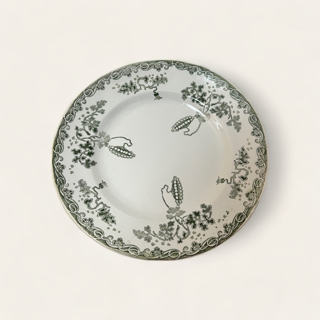 ASSIETTE PLATE VINTAGE - Terre de fer