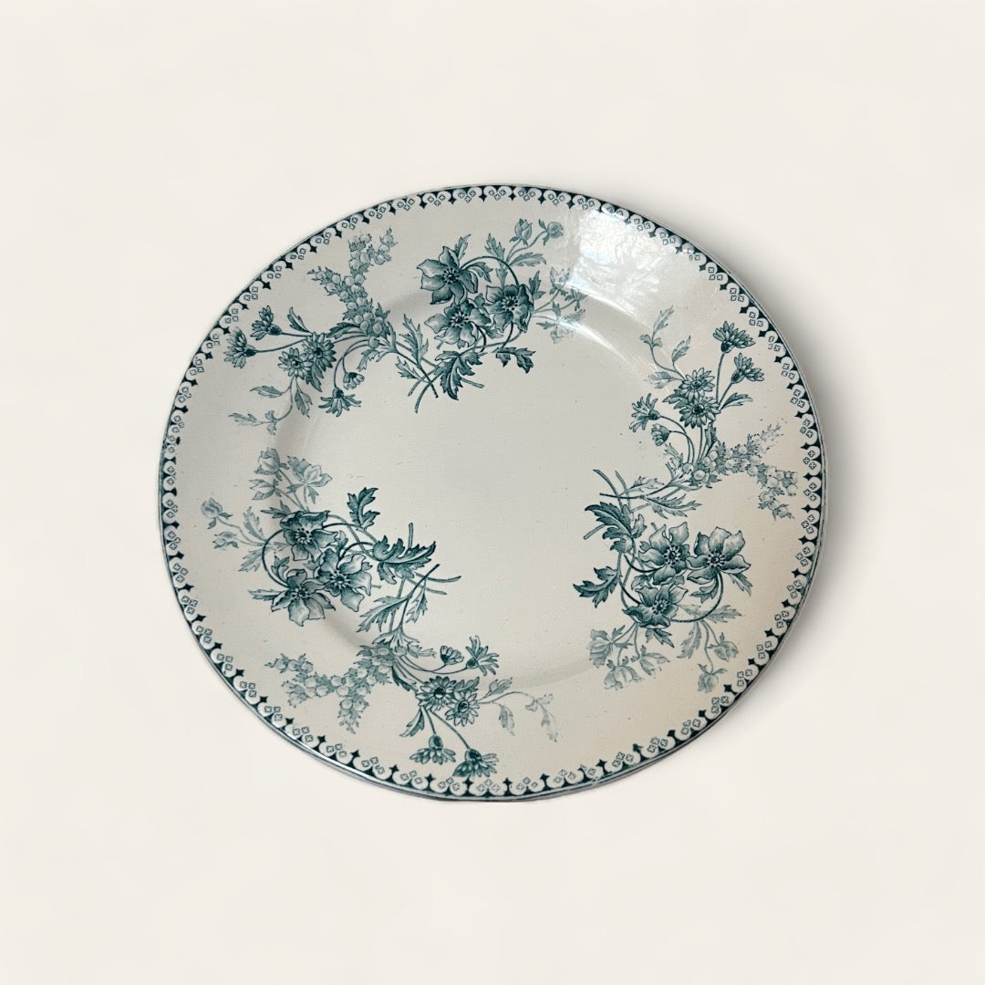 ASSIETTE PLATE VINTAGE - Terre de fer