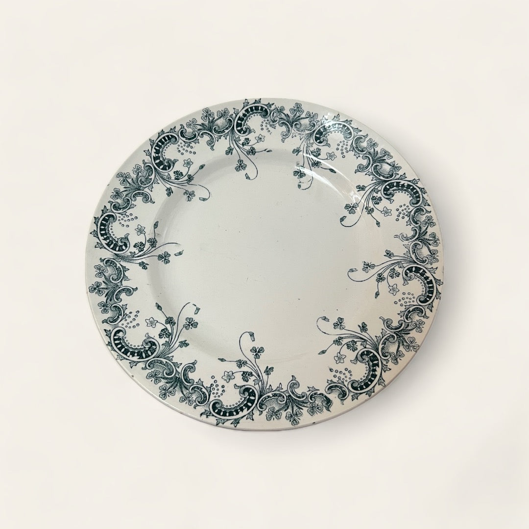 ASSIETTE PLATE VINTAGE - Terre de fer