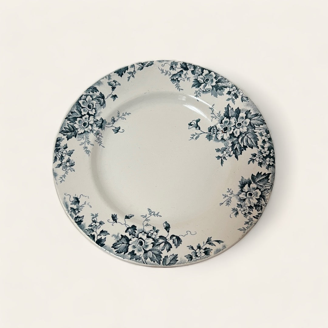 ASSIETTE PLATE VINTAGE - Terre de fer
