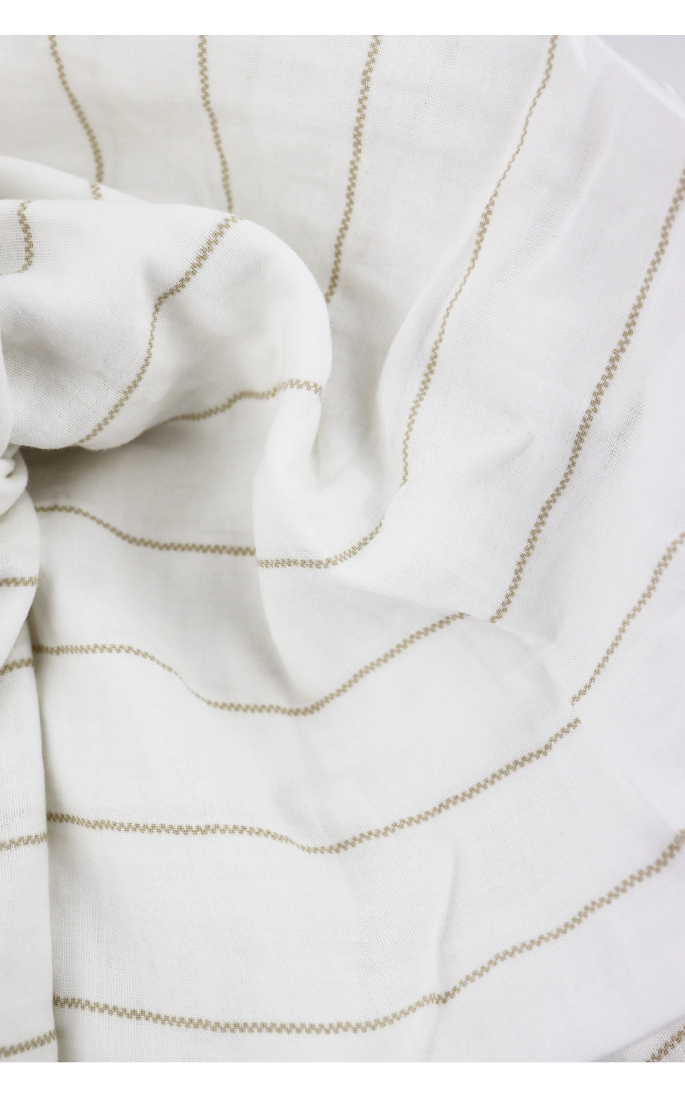 TAIE D'OREILLER GAZE DE COTON - Rayures