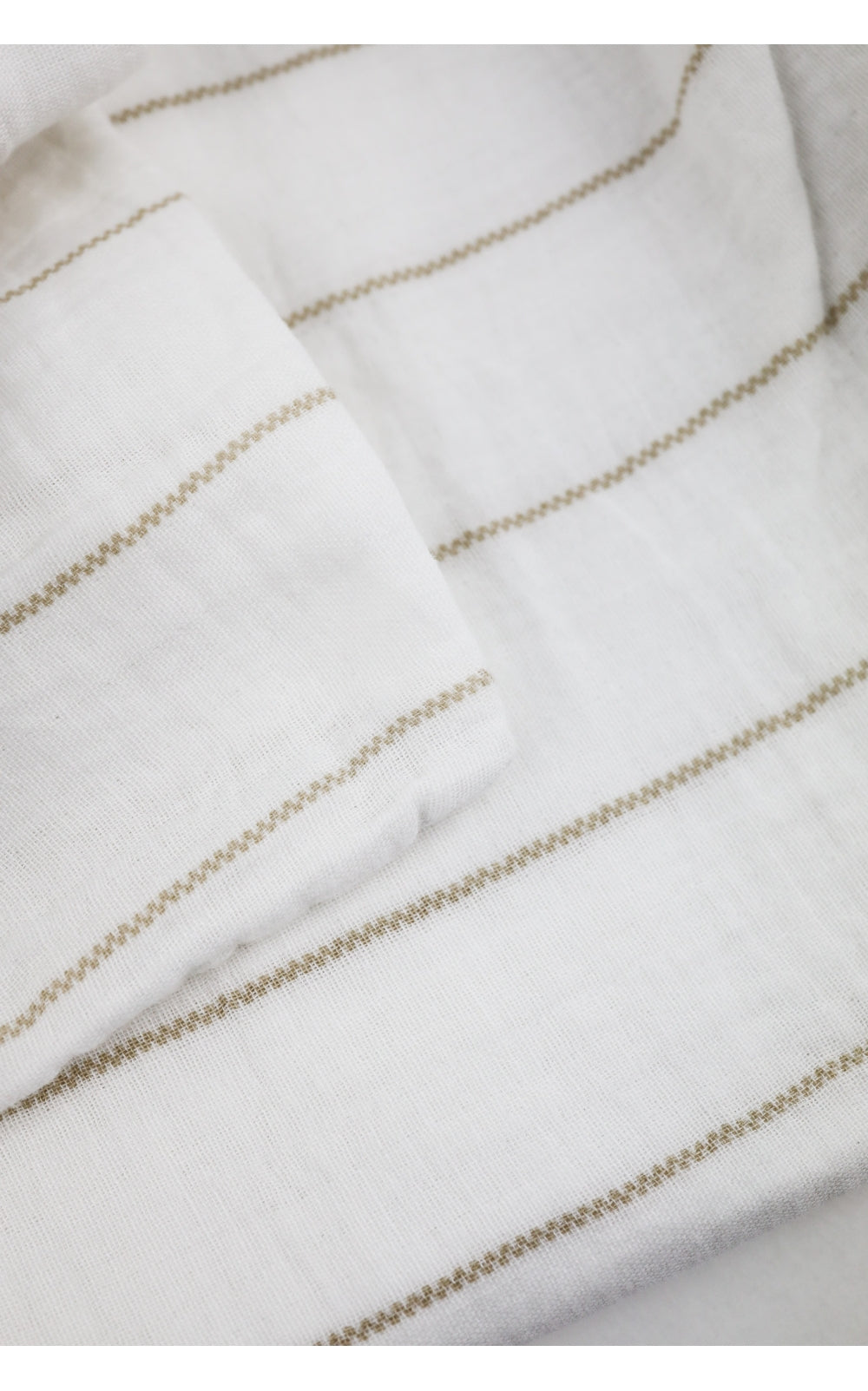 TAIE D'OREILLER GAZE DE COTON - Rayures